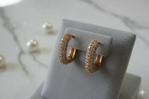 Boucles d'oreilles STRASS