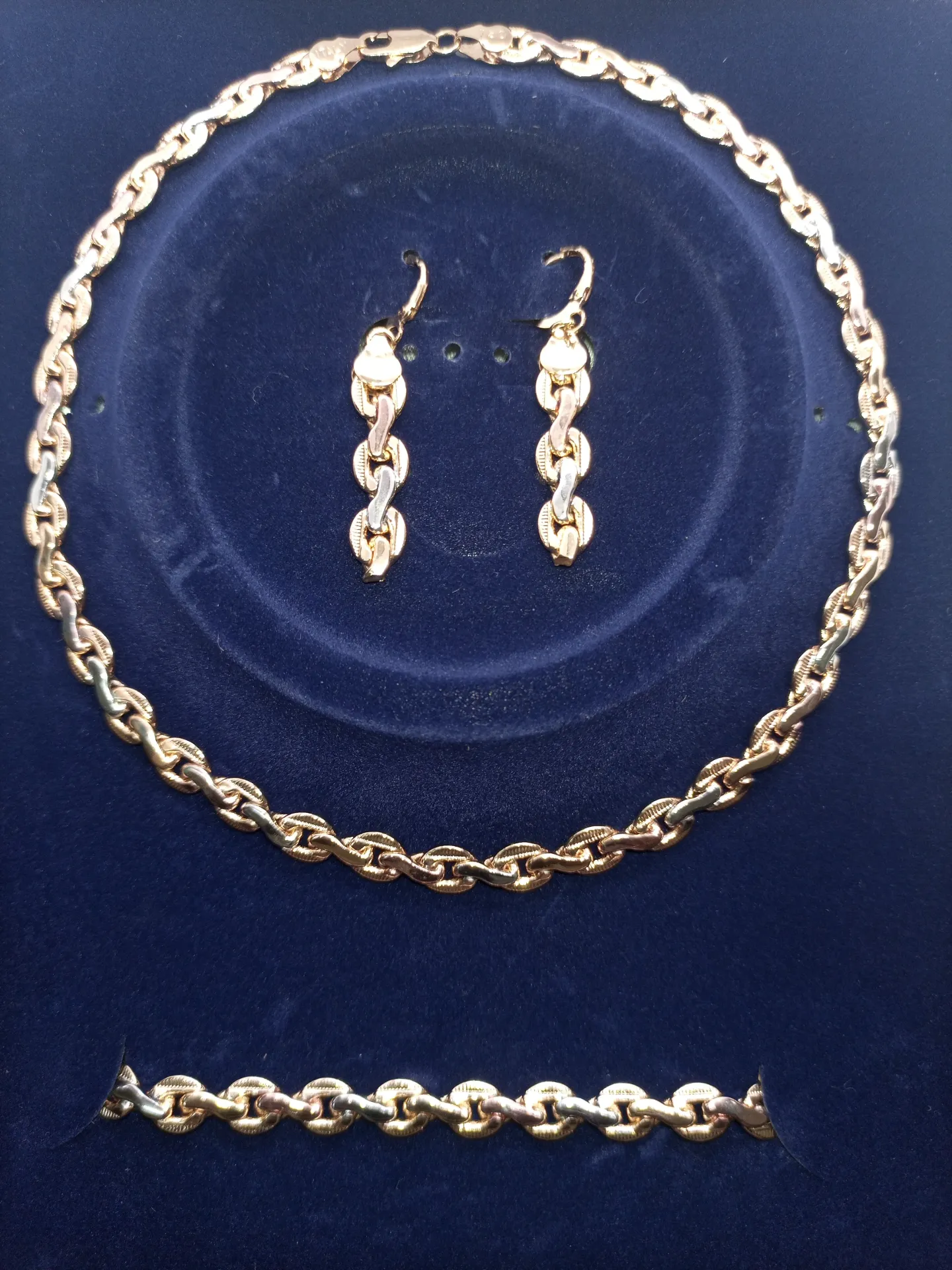 Ensemble collier 4 pièces