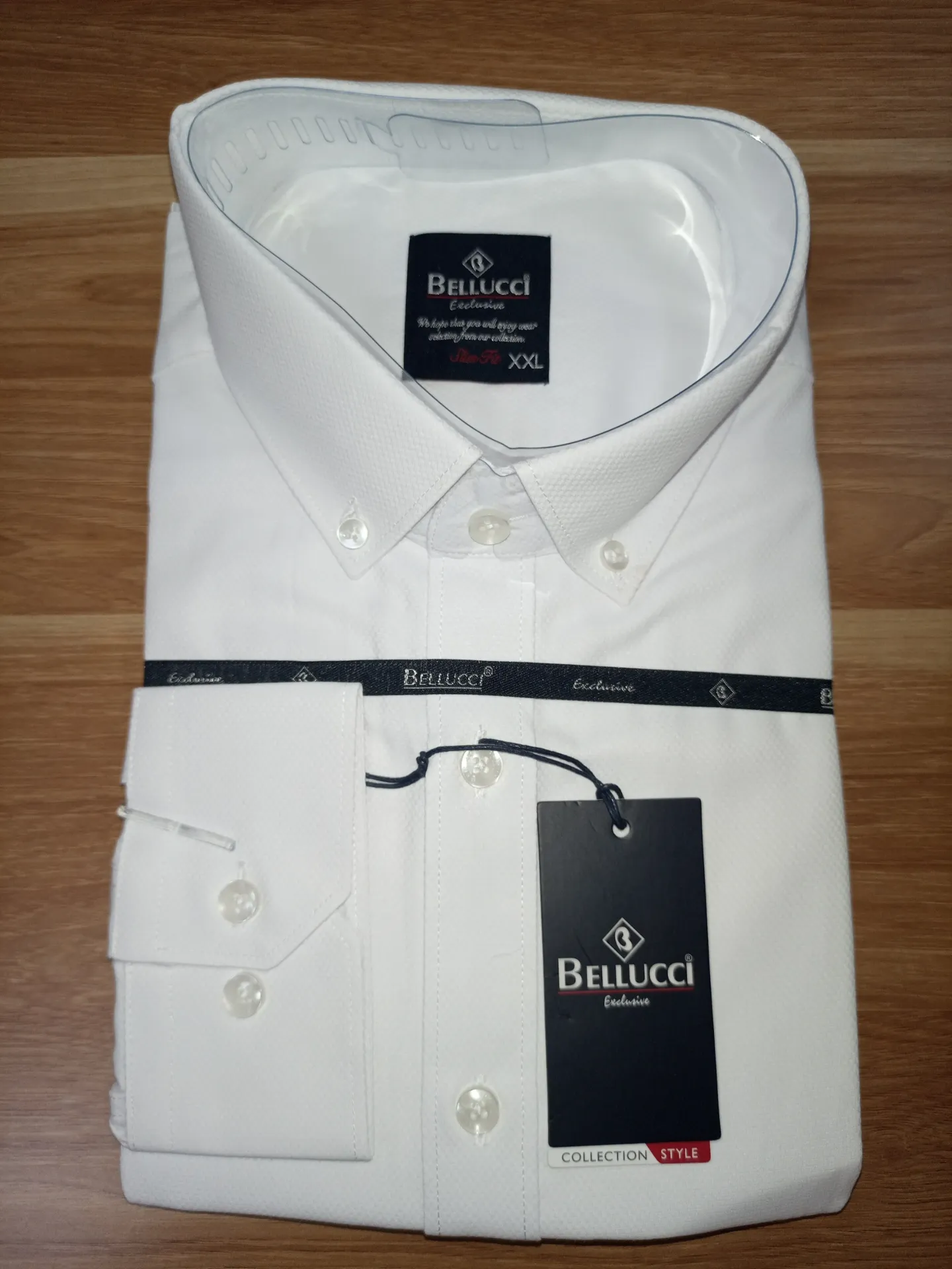 [BELCHE3822XL] Chemise blanche