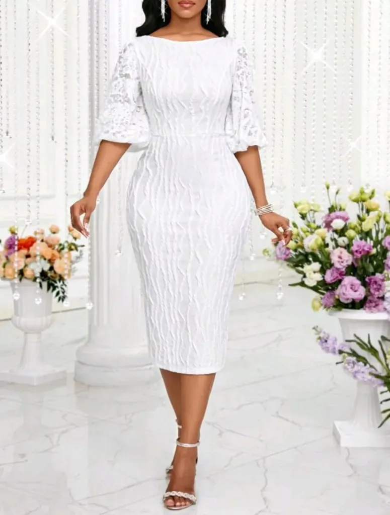 Robe blanche