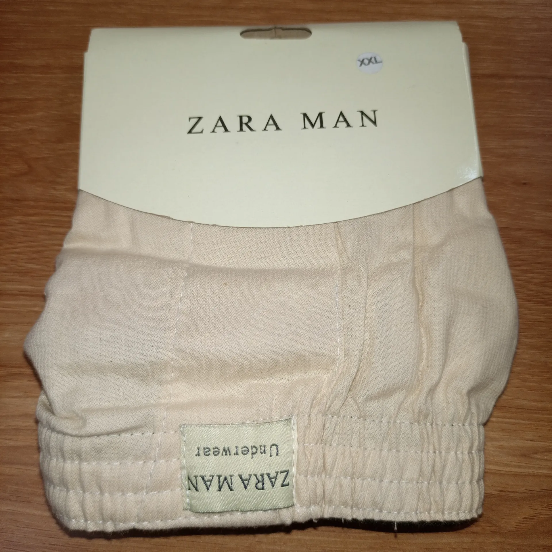 [ZARCAL2XLUNIBEI] Caleçon Beige