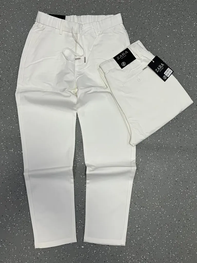 [PANTBILBLA] Pantalon Blanc