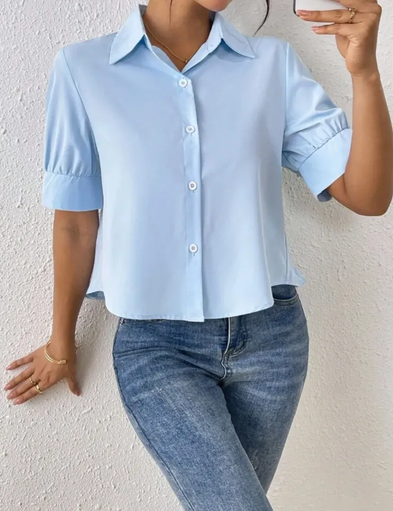 [HOTVETF3769L] Haut bleu