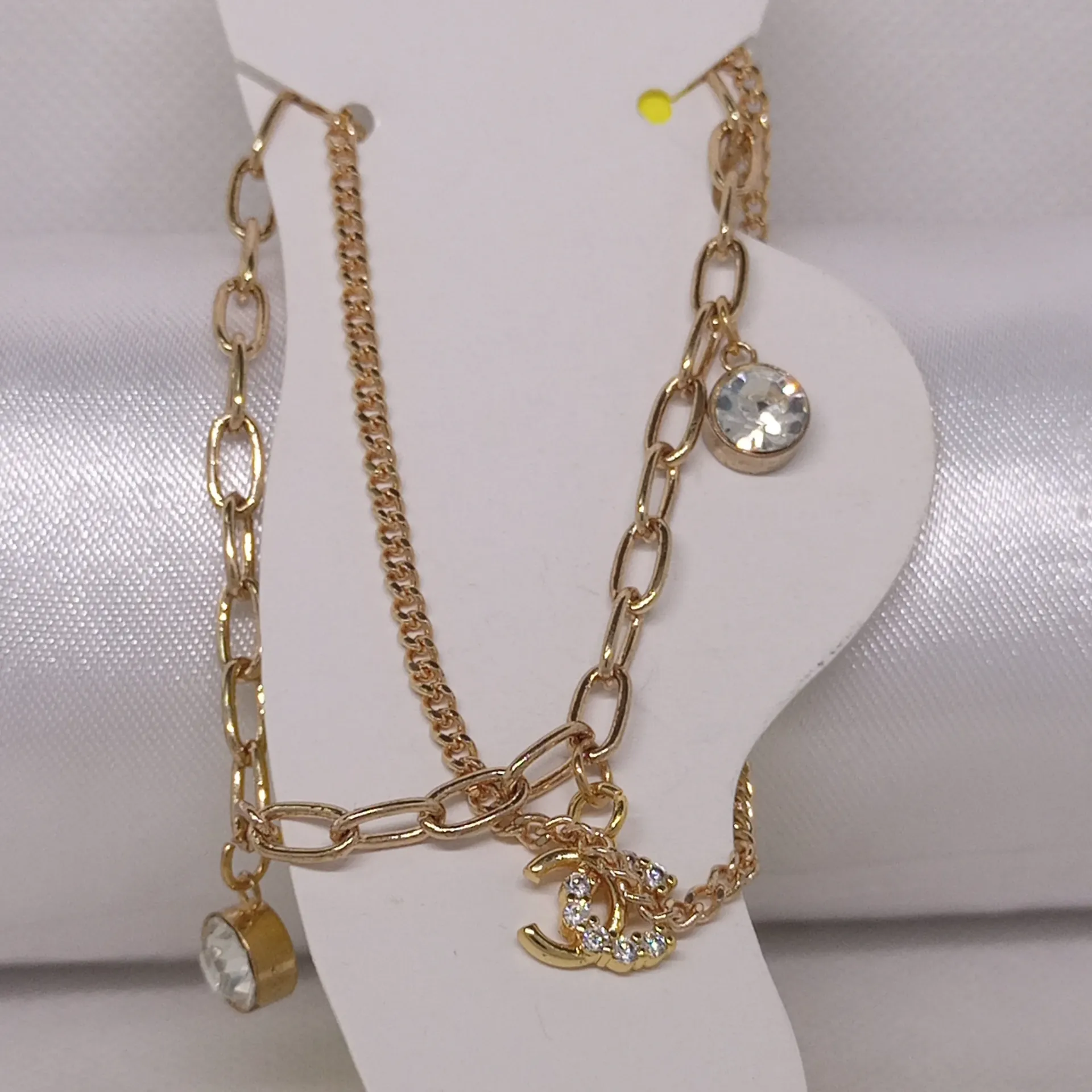 Chaine de cheville Crystalline