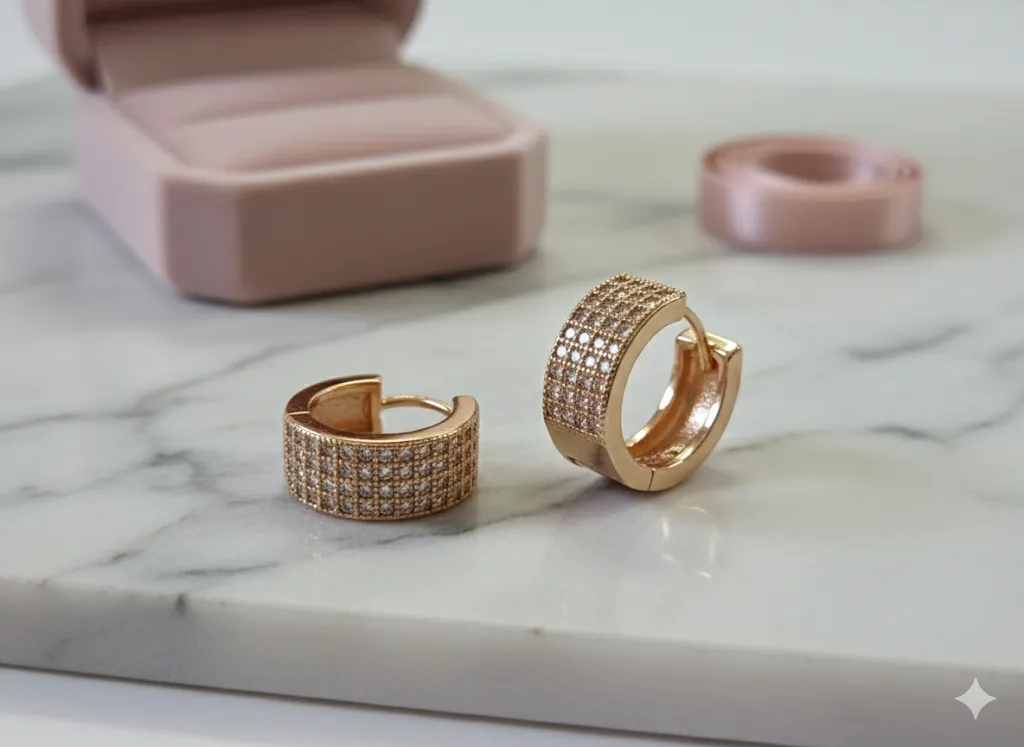 [TOGBOUZOOBANSTR] Boucles d'oreilles STRASS